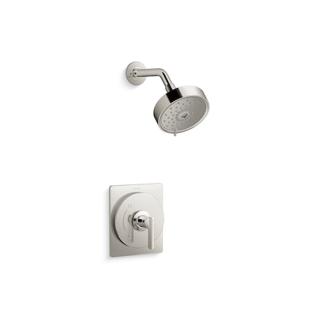 Kohler Rite-Temp Shower Trim Kit 1.75 GPM in Vibrant Polished Nickel TS35916-4G-SN